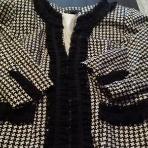 hounds tooth dress jacket Junior XL